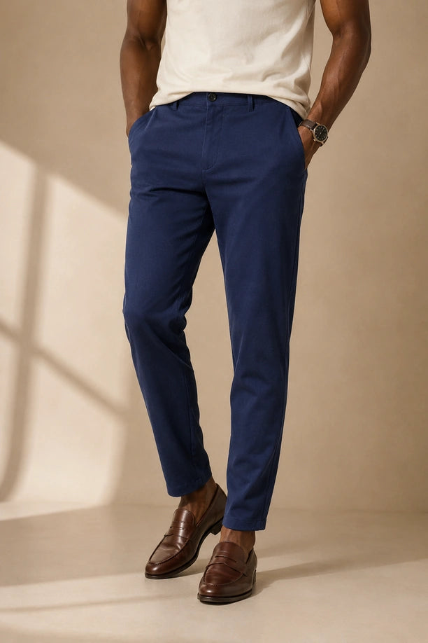 Men Dri Fit Stretch Pants with Zip Pockets with MULTI DRI FIT