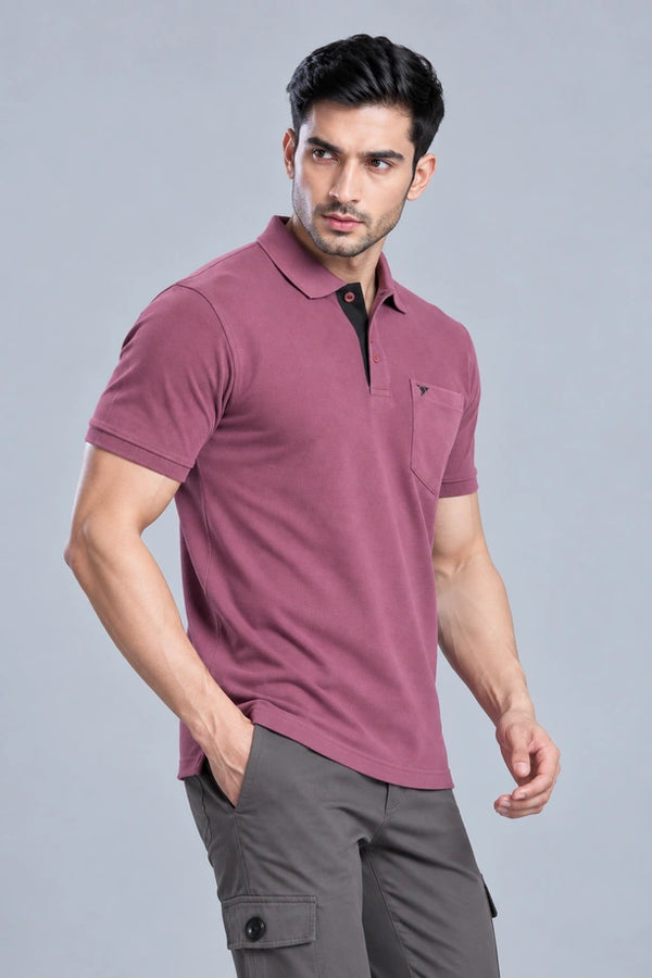 Men Comfort Fit T-Shirt with MATTY