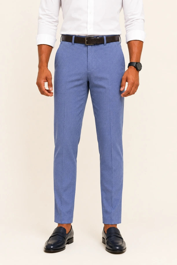 ALL TIME COTTON PANT - DENIM BLUE
