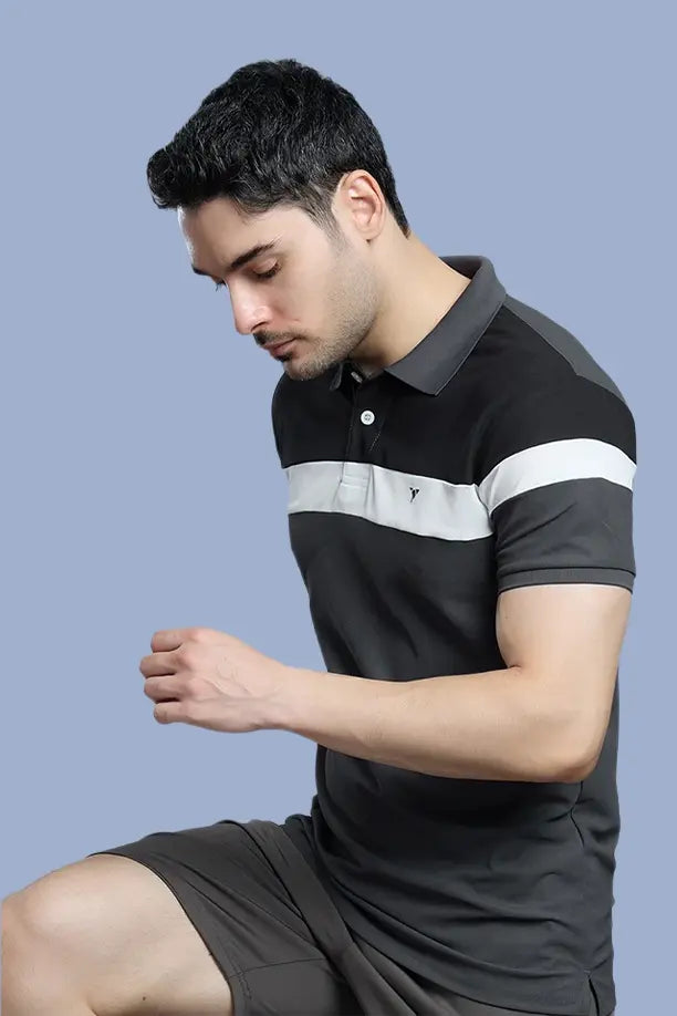 CRAZY MATTY TRENDY T-SHIRT - DARKGREY