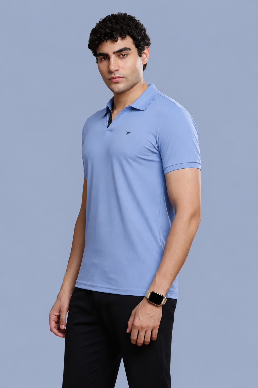 CRAZY MATTY SLIM FIT T-SHIRT - BLUE