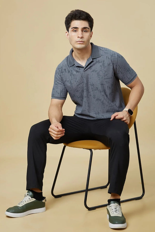 Men Regular Fit Polo T-Shirt with Supreme