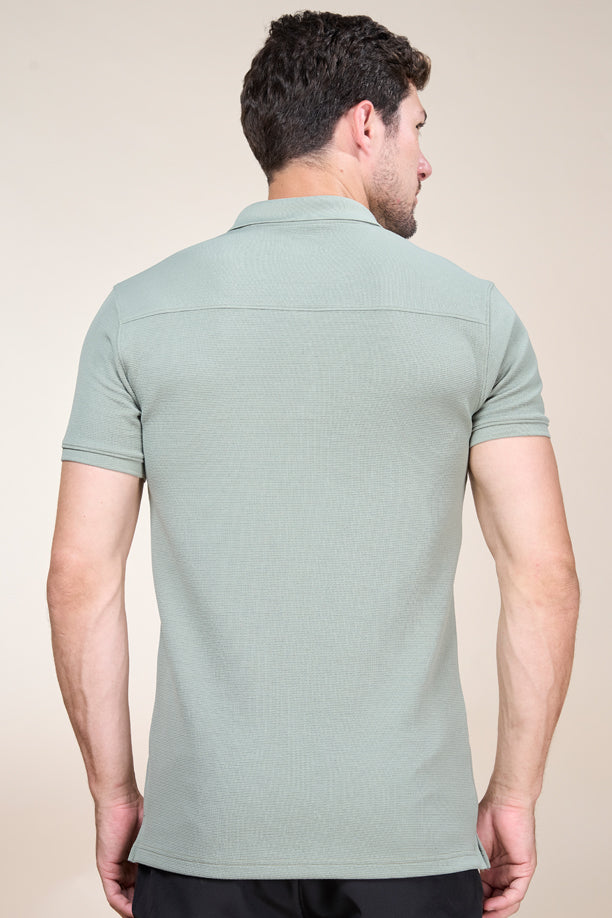 TANGY HALF TSHIRT | DUSTY OLIVE