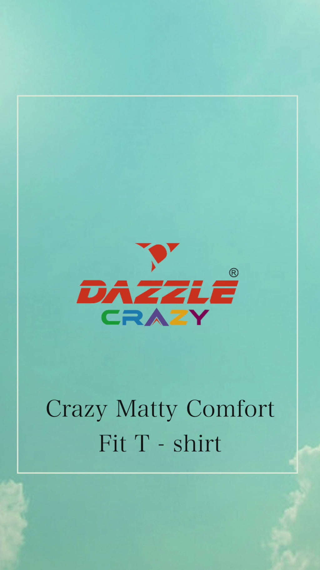 CRAZY MATTY COMFORT FIT T SHIRT - DARK GREY