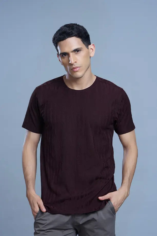 GRACE T SHIRT- MAROON