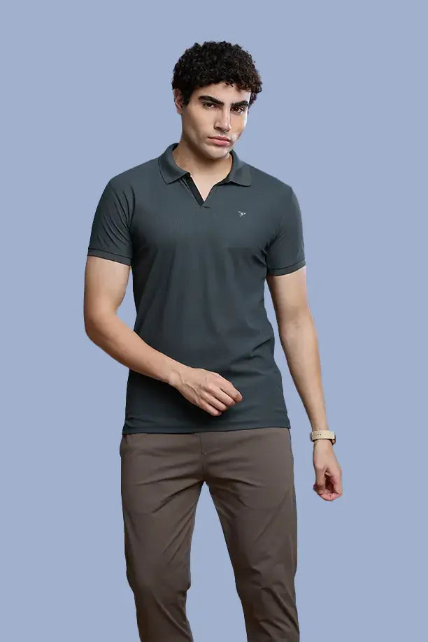 CRAZY MATTY SLIM FIT T-SHIRT - DARK GREY