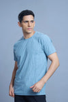 GRACE T SHIRT- SEA BLUE