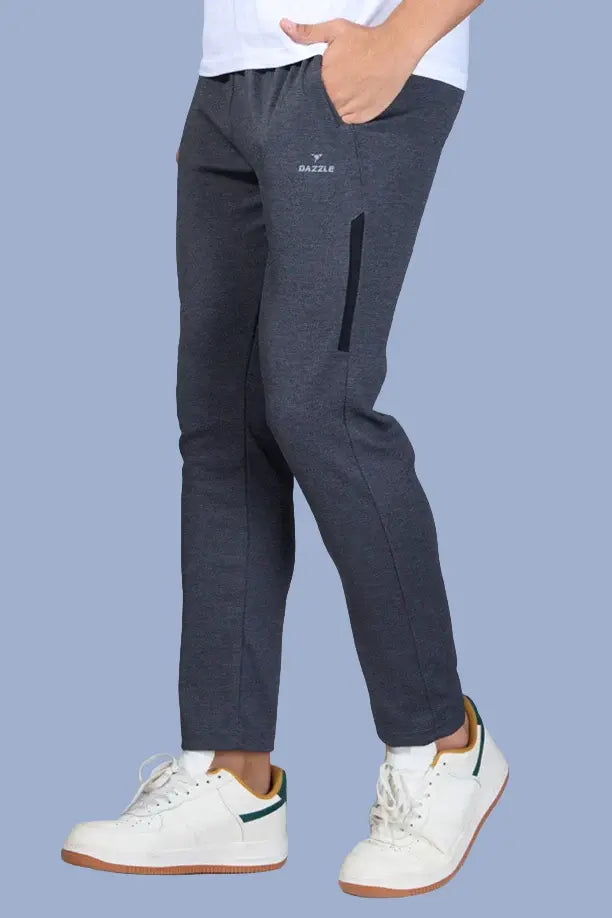 CRAZY MELANGE LOWER - DARK GREY