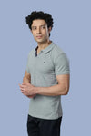MATTY SLIM FIT T- SHIRT - GREY