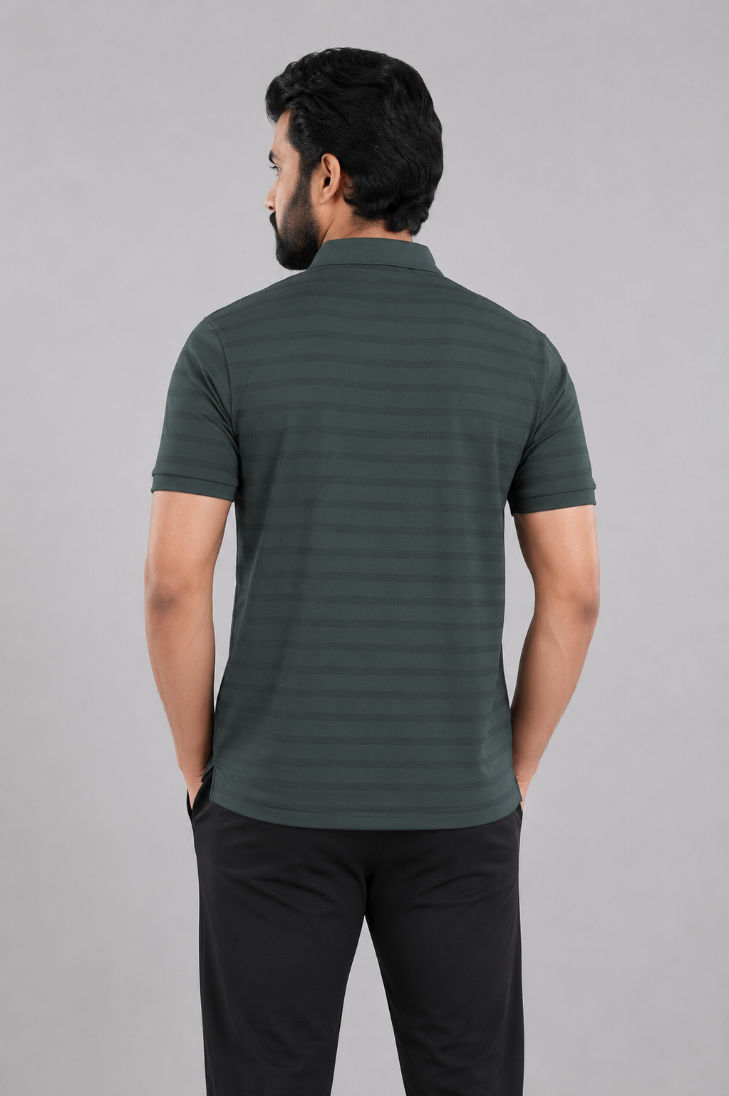CRAZY MATTY COMFORT FIT T SHIRT - DARK GREY