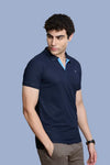 CRAZY MATTY SLIM FIT T-SHIRT - NAVY BLUE