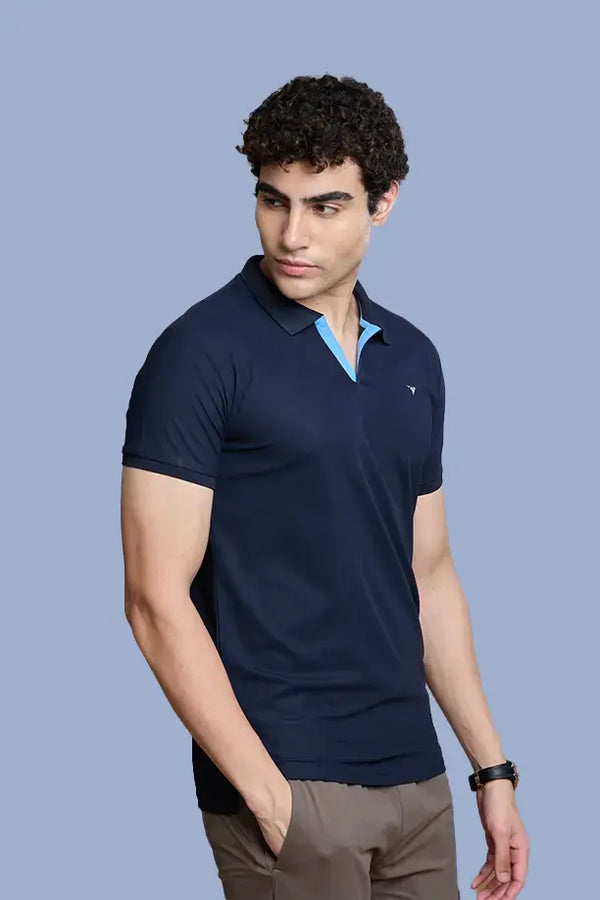 CRAZY MATTY SLIM FIT T-SHIRT - NAVY BLUE
