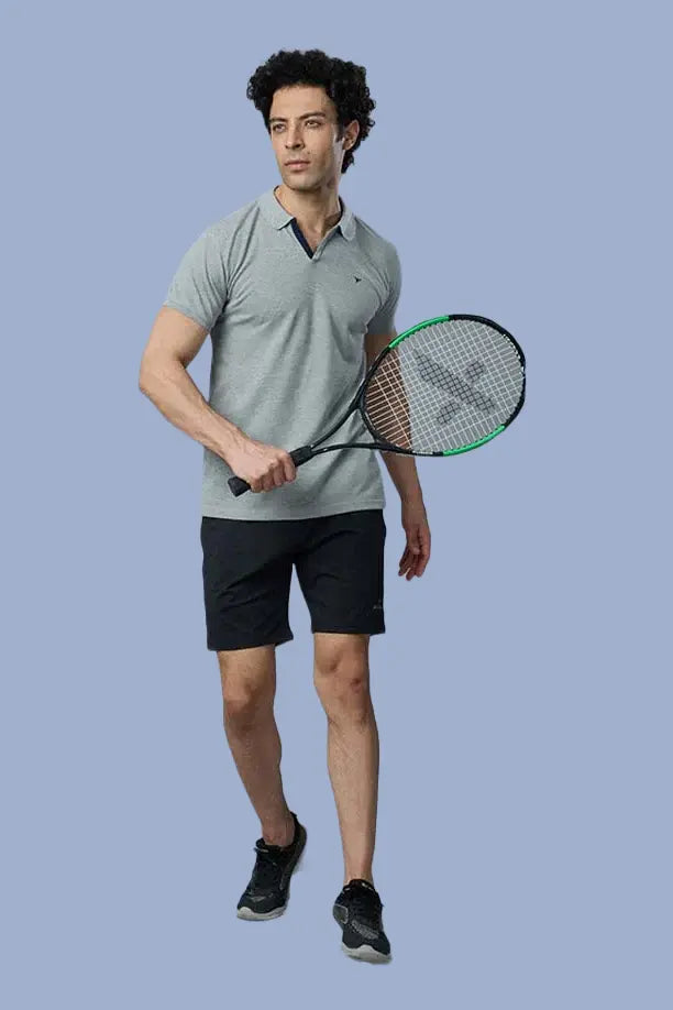 MATTY SLIM FIT T- SHIRT - GREY