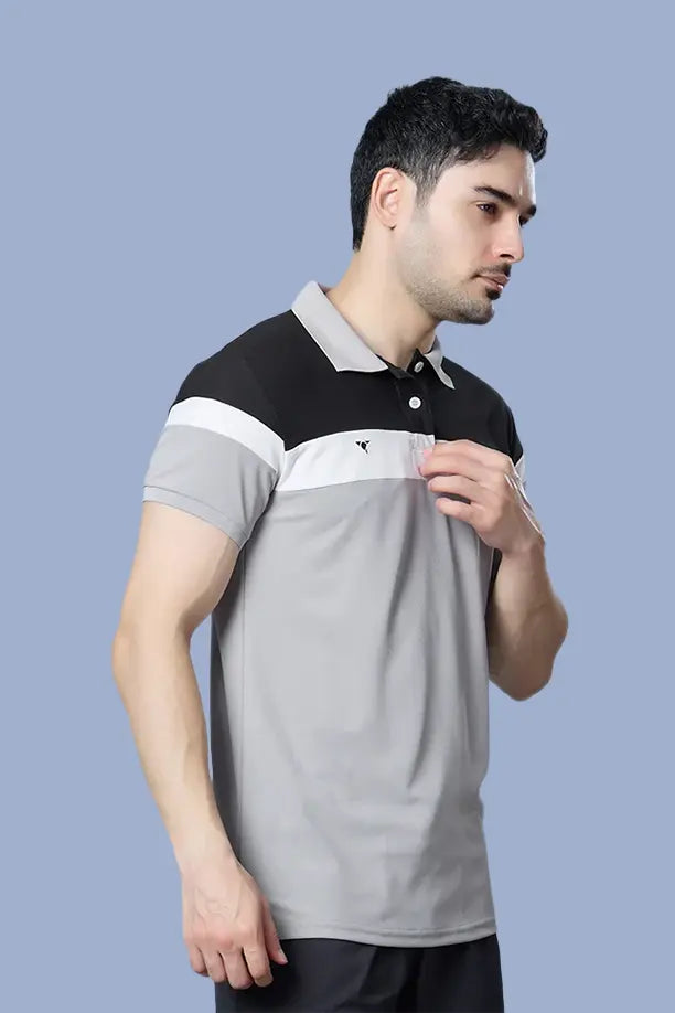 CRAZY MATTY TRENDY T-SHIRT - GREY