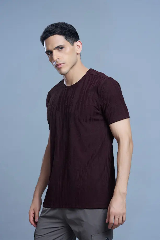GRACE T SHIRT- MAROON