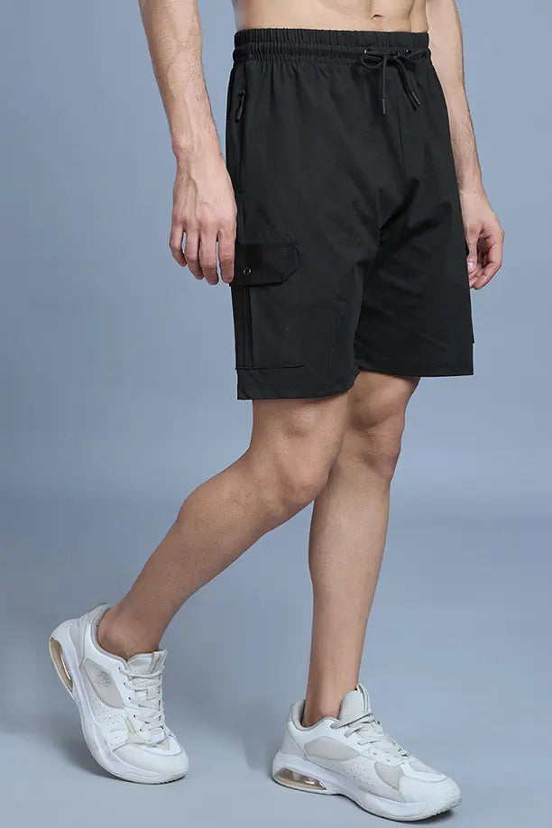 POWER CARGO SHORT - BLACK