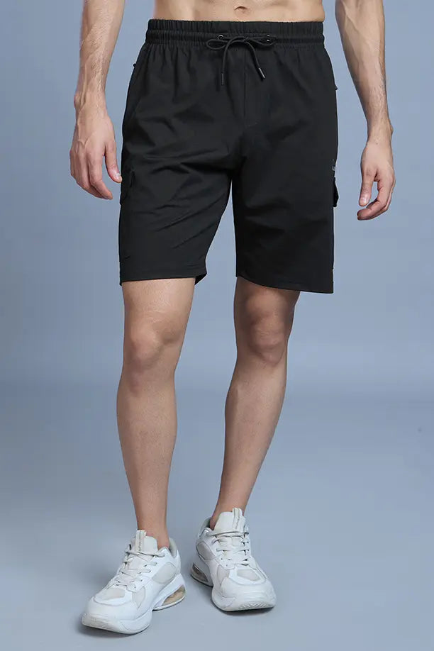 POWER CARGO SHORT - BLACK