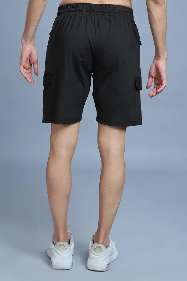 POWER CARGO SHORT - BLACK