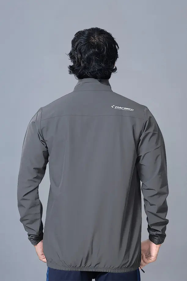 RACE JACKET - MEDIUM GREY