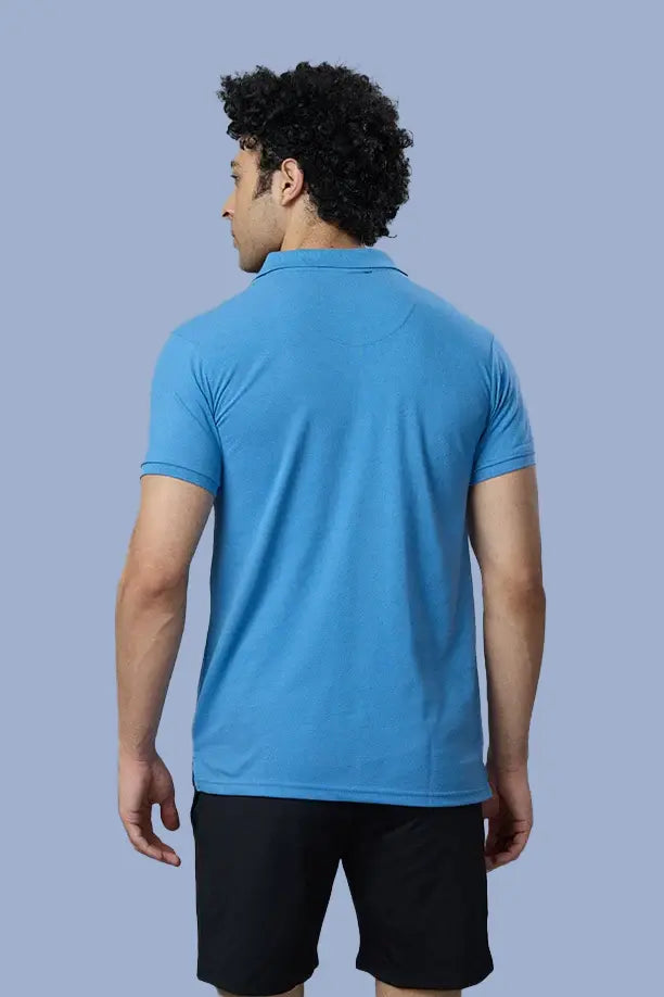 MATTY SLIM FIT T- SHIRT - SKY BLUE