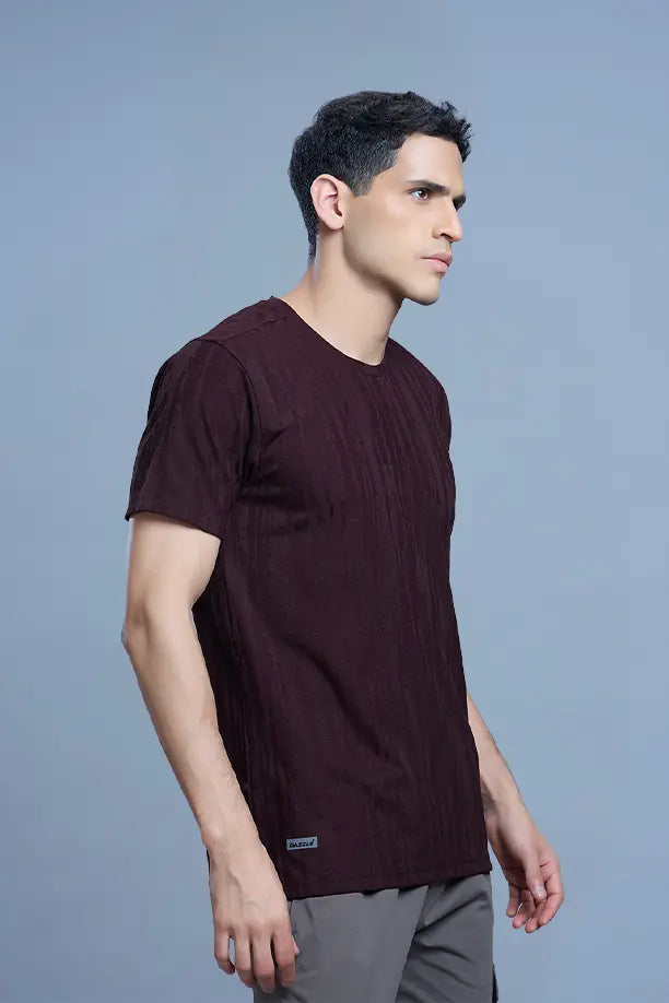 GRACE T SHIRT- MAROON
