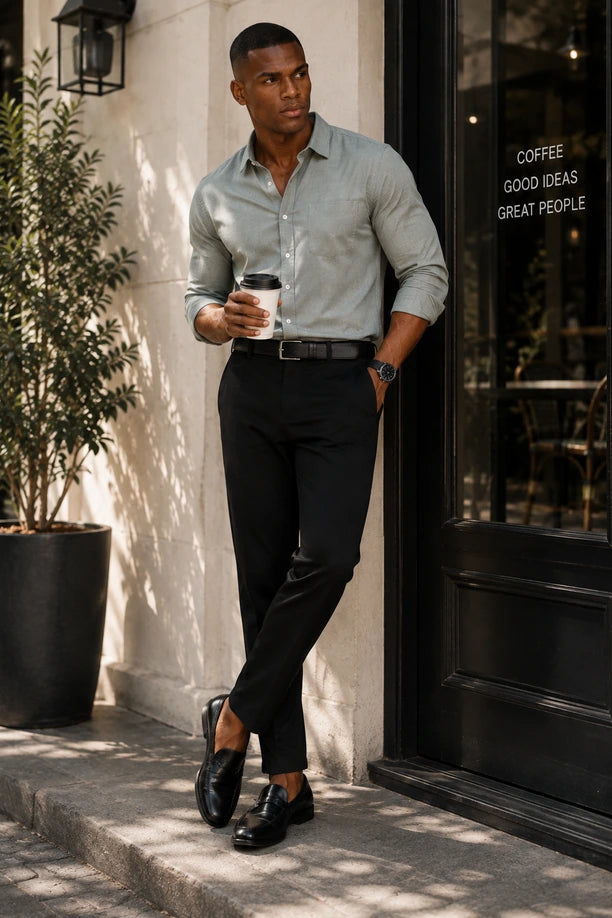 ALL TIME COTTON PANT - BLACK