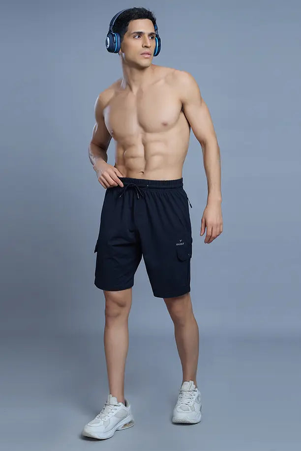 POWER CARGO SHORT - NAVY BLUE