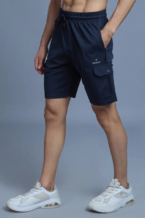 POWER CARGO SHORT - NAVY BLUE