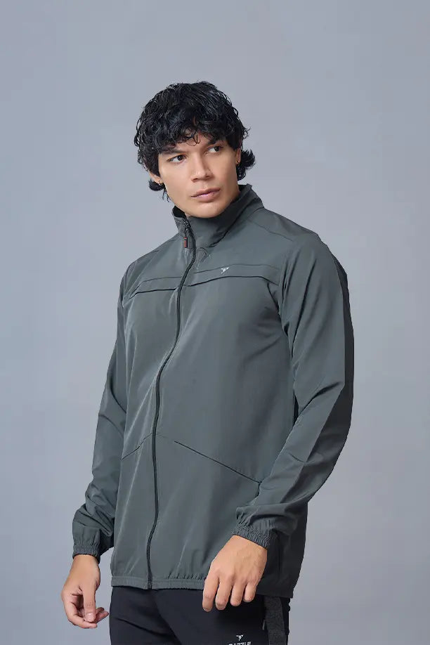 RACE JACKET - DARK GREY