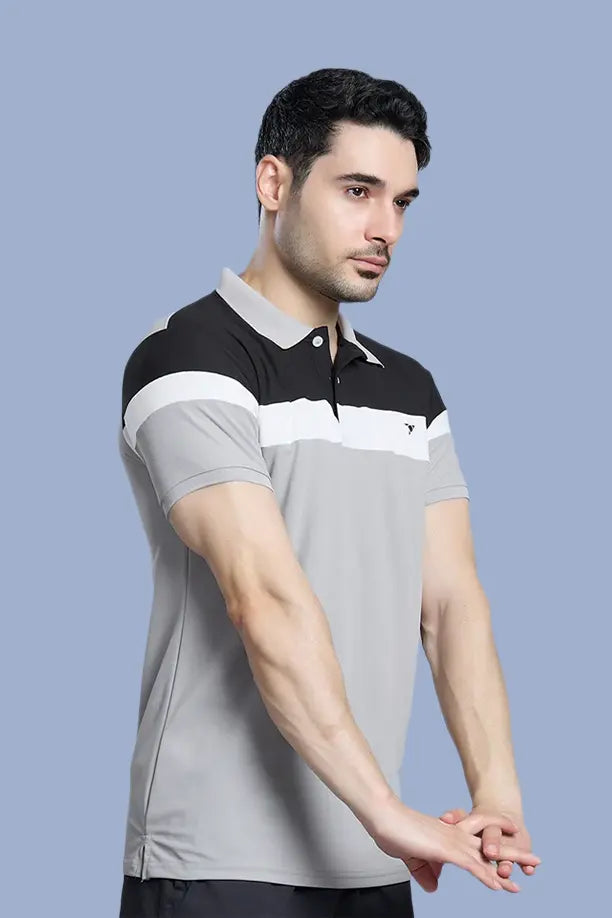 CRAZY MATTY TRENDY T-SHIRT - GREY
