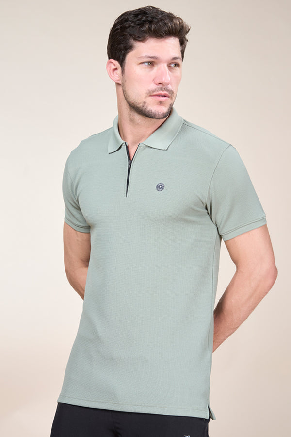 TANGY HALF TSHIRT | DUSTY OLIVE
