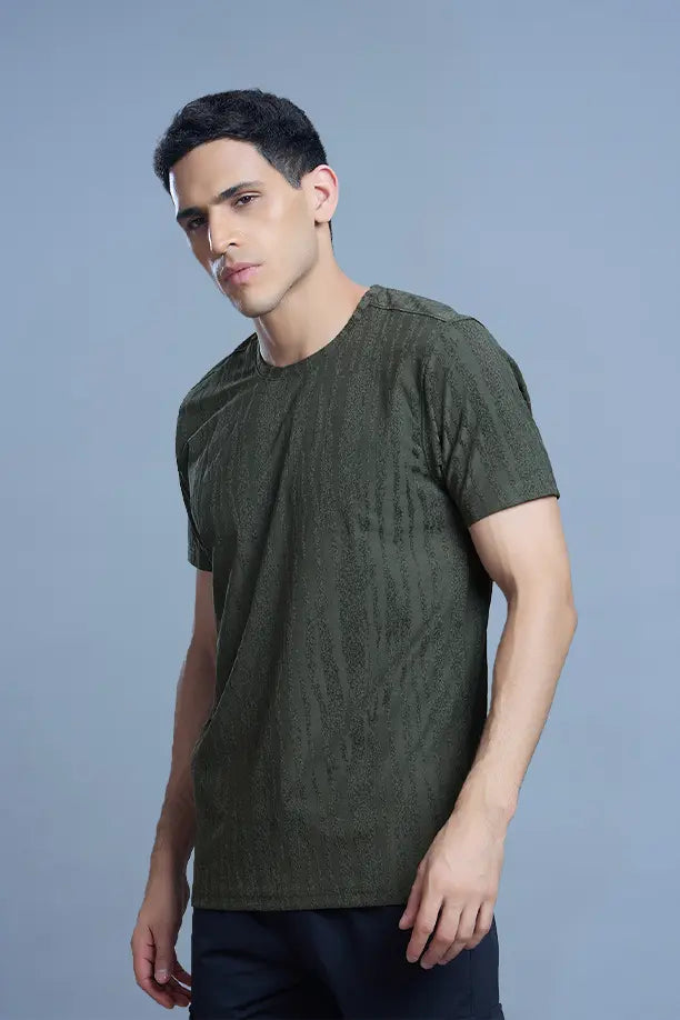 GRACE T SHIRT- OLIVE GREEN