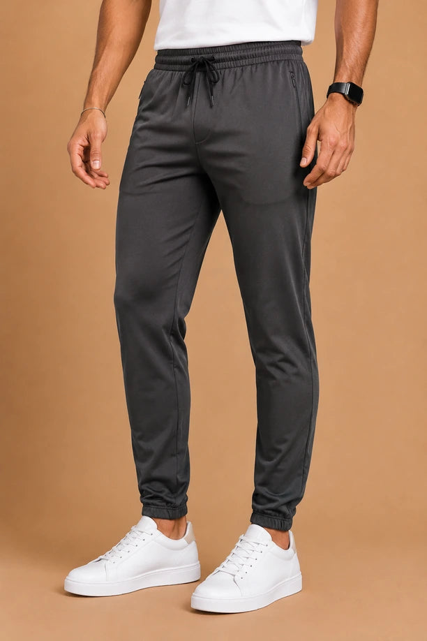 Men Cotton Regular Fit Trackpants with ALL TIME COTTON