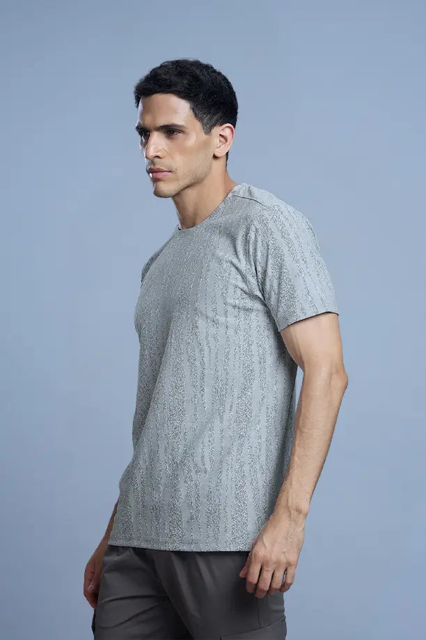 GRACE T SHIRT- WHITE GREY