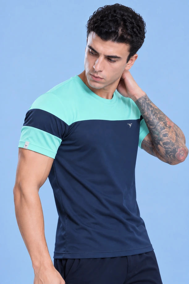 Men Slim Fit Round Neck Tee with PRIDE