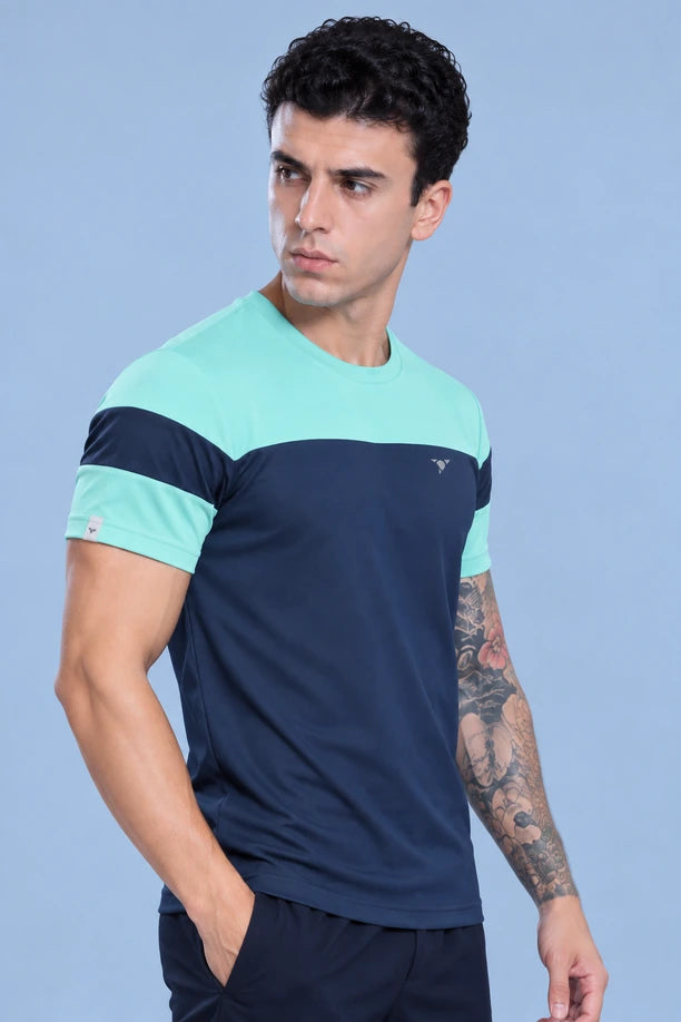 Men Slim Fit Round Neck Tee with PRIDE