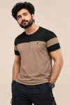 Men Slim Fit Round Neck Tee with PRIDE