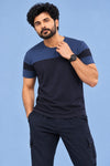 Men Slim Fit Round Neck Tee with PRIDE