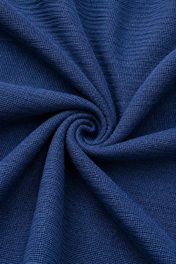 MILANGE ROUND NECK TEE | BLUE