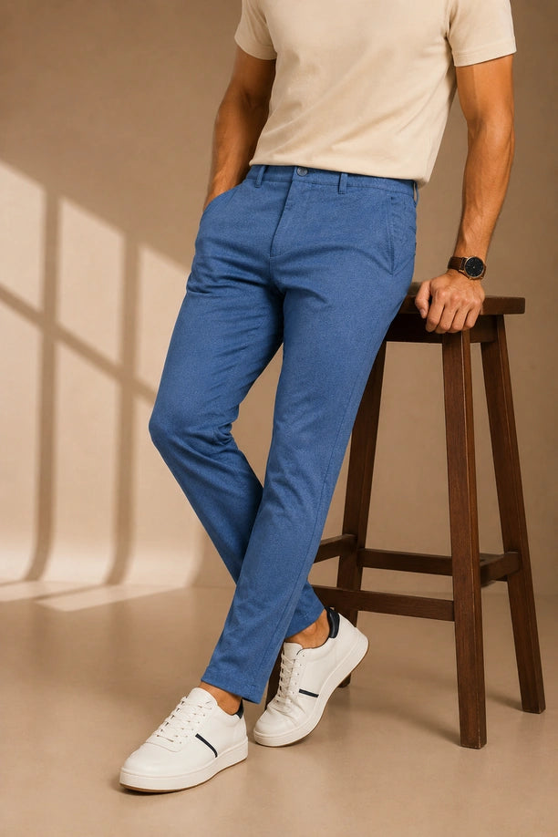 Men Dri Fit Stretch Pants with Zip Pockets with MULTI DRI FIT