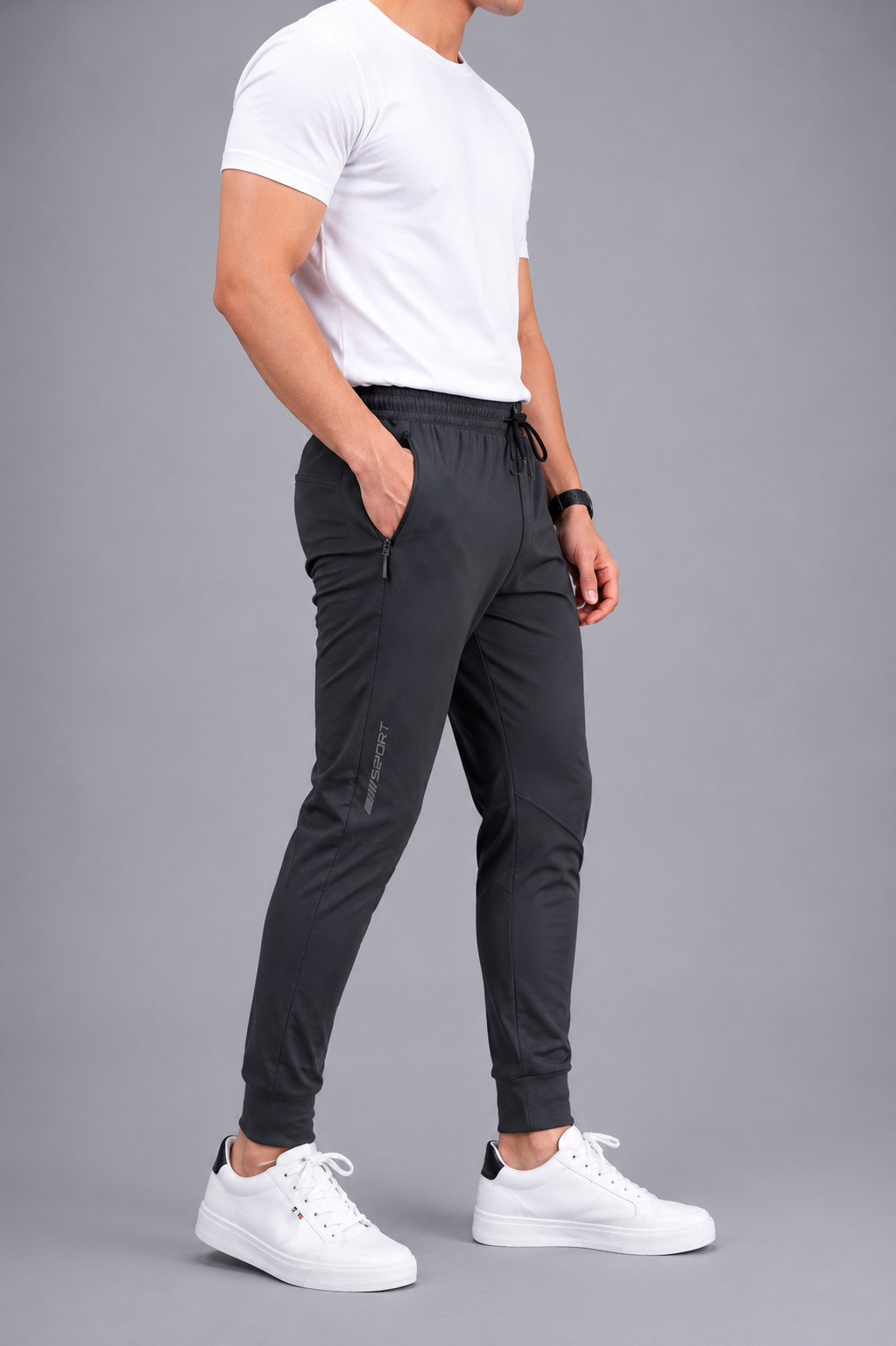 JAZZY JOGGERS | DARK GREY