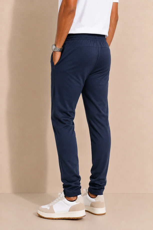 Men Cotton Regular Fit Trackpants with ALL TIME COTTON