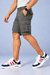 Men Regular Fit Cargo Shorts
